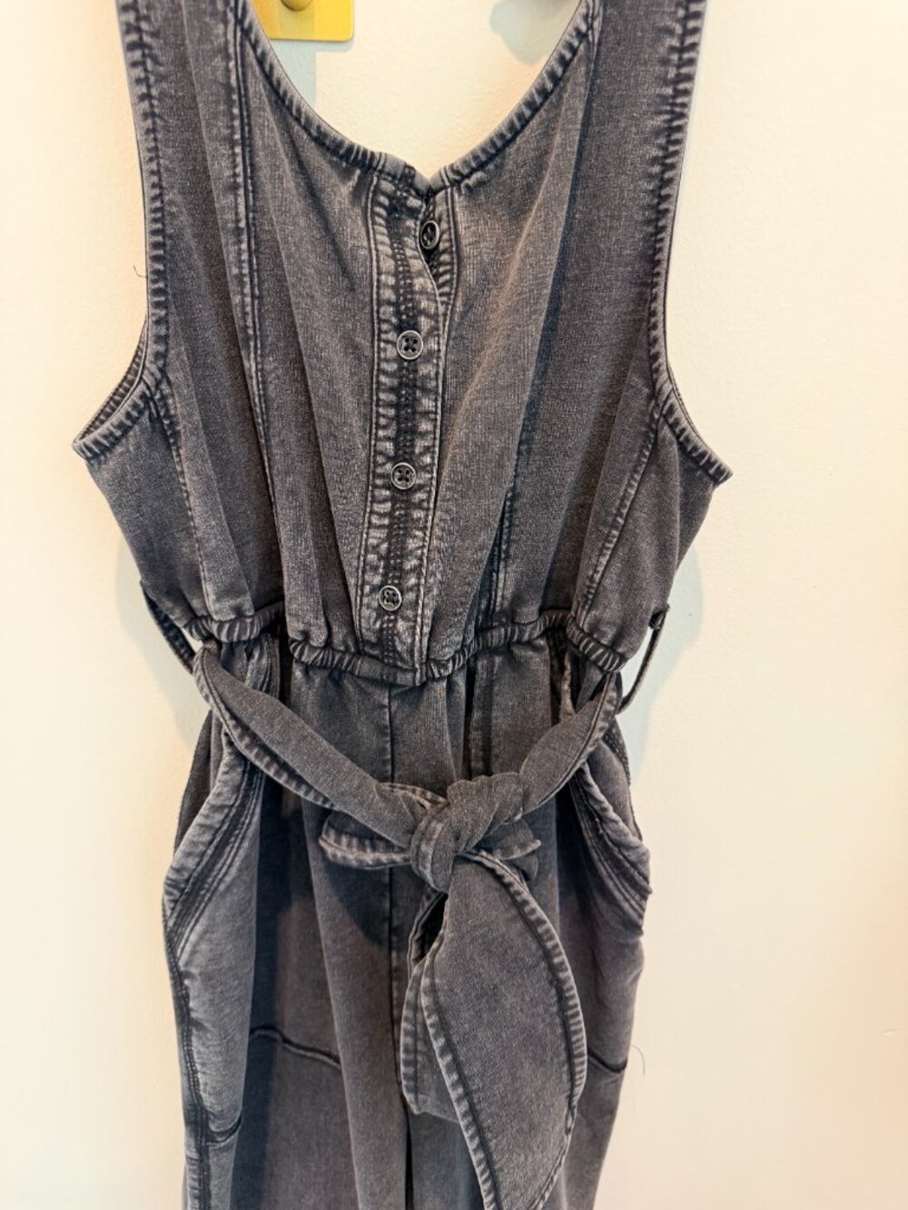 Anthropology Kadin Comfortable Relaxed Jumpsuit in Black Size XS